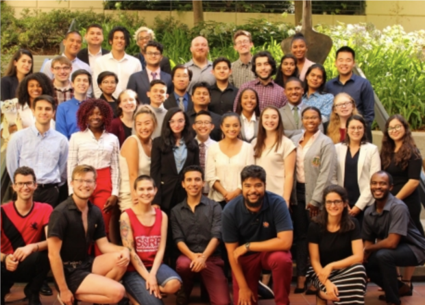 2019 cohort of Stanford Summer Research Program scholars.
